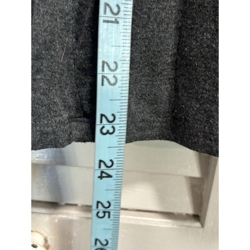 Aeropostale Logo Gray Crew Neck Jersey Knit Top Size M Long Sleeve Soft - Picture 3 of 7